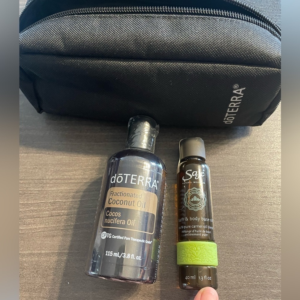 BNWT Saje and Doterra Carrier Oils and Case